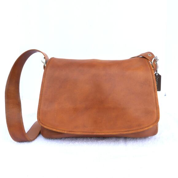 Vintage Y2K COACH Legacy Brown Leather Purse Crossbody Bag Restored 2003 #9332 - Picture 2 of 14